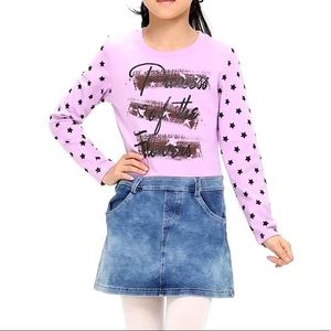 Kids Baby Girls Floral cowboy dresss 2-16Y